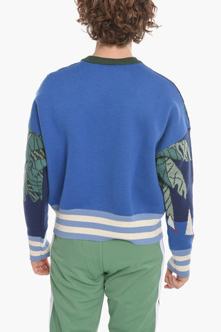 Cuffed SAILING BOATS Cotton Pullover