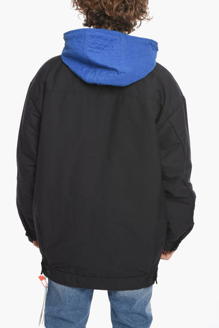 SEASONAL Removable Hood RACE Quilted Jacket