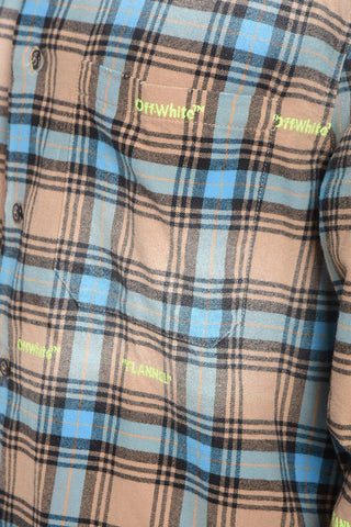 SEASONAL Camicia HELVET in Flanella Plaid Check