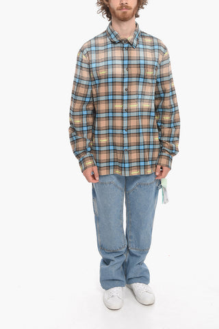 SEASONAL Camicia HELVET in Flanella Plaid Check
