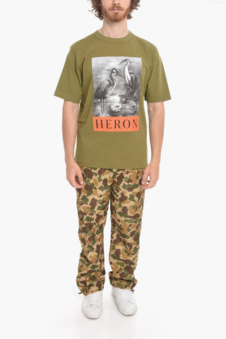 T-Shirt Girocollo BW HERON in Cotone