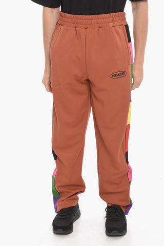 MISSONI Contrasting Band Acetate Sweatpants