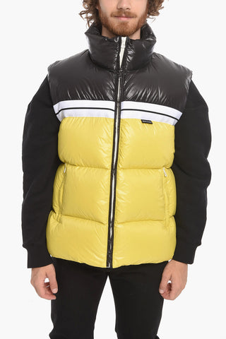 Sleeveless CLASSIC TRACK Two Tone Puffer