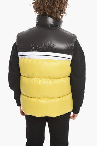 Sleeveless CLASSIC TRACK Two Tone Puffer