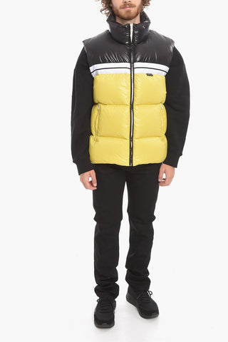 Sleeveless CLASSIC TRACK Two Tone Puffer