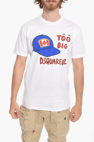 Crew Neck TOO BIG Cotton T-Shirt