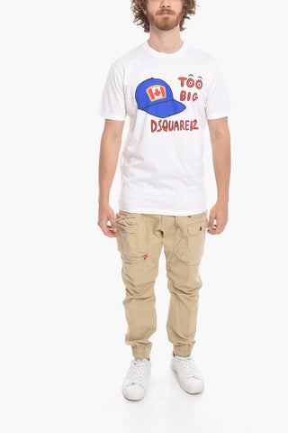 Crew Neck TOO BIG Cotton T-Shirt