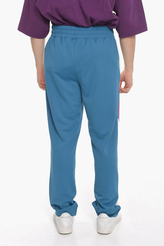 Joggers in Nylon con Bande a Contrasto