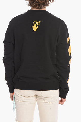 Crew Neck CARAVAGGIO PAINTING Cotton Sweatshirt