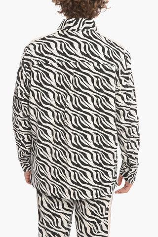 Snap Button ZEBRA JQRD Overshirt