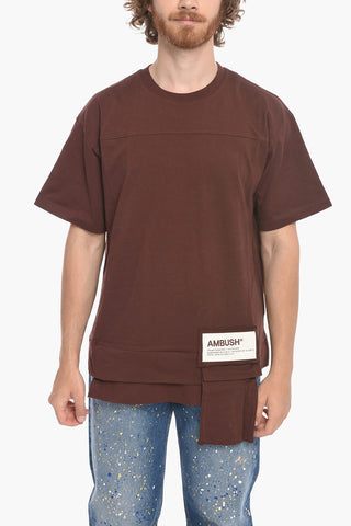 T-Shirt Girocollo WAIST POCKET in Cotone