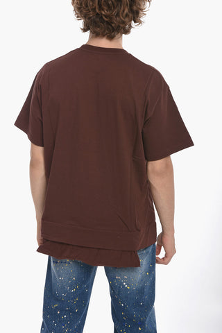 T-Shirt Girocollo WAIST POCKET in Cotone