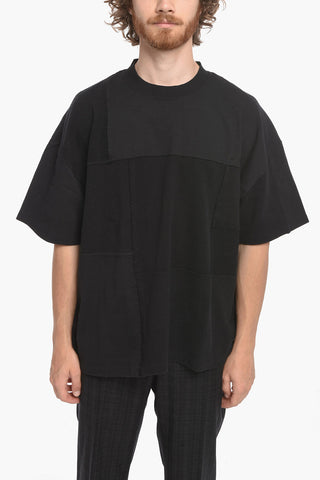 Cotton PATCHWORK Oversized T-Shirt