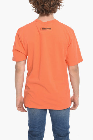 Crew Neck BW HERON Cotton T-Shirt