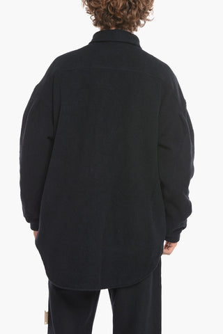 Oversized Saharan Overshirt with Snap Buttons