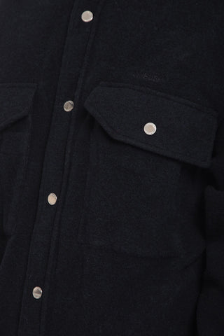 Oversized Saharan Overshirt with Snap Buttons