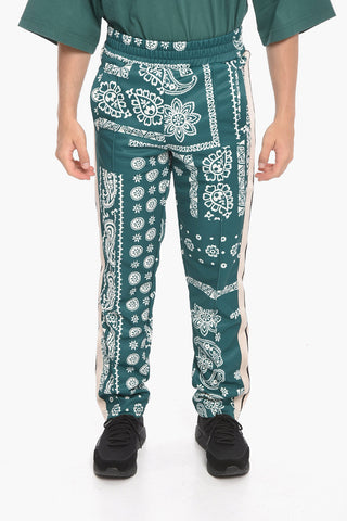 Side Contrasting Band BANDANA Sweatpants