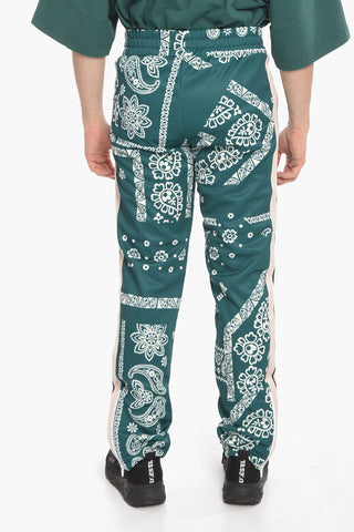 Side Contrasting Band BANDANA Sweatpants