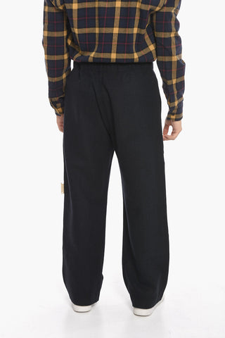 ANDRE WALKER X OFF-WHITE Joggers in Lana Herringbone con Doppia Coulisse