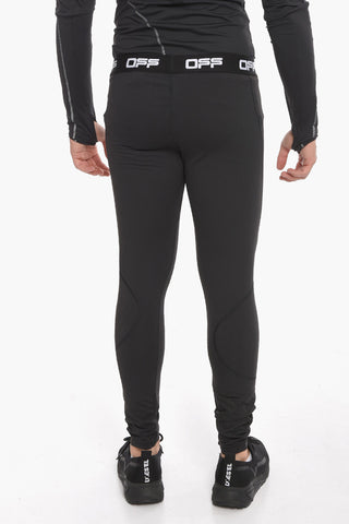 ACTIVE Tech Fabric Leggings with Logoed Waistband
