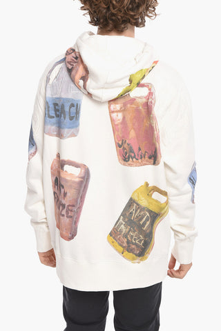 Oversized Hoodie Sweatshirt with Graphic Print