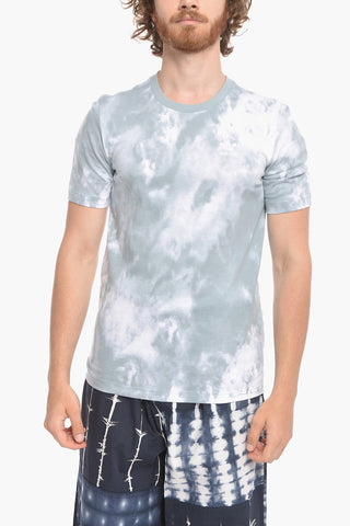 Tie-Dye Effect Crew-neck T-Shirt