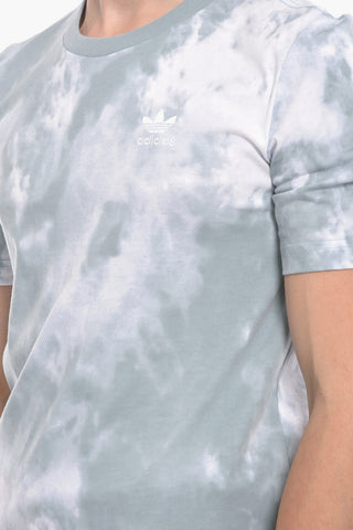 Tie-Dye Effect Crew-neck T-Shirt
