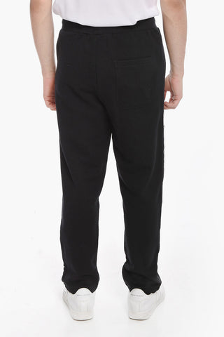 Brushed-cotton GEMINI Jogger Pants with Print