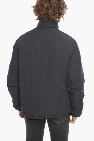 Reversible Padded Puffer with Logo Print