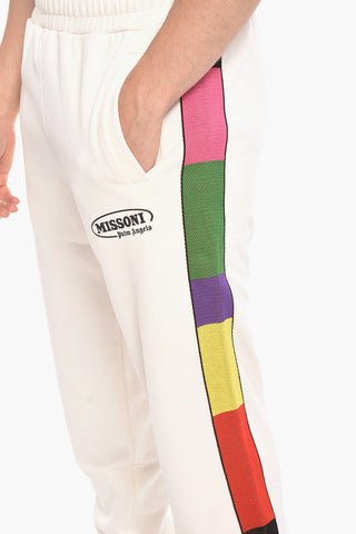 MISSONI Joggers in Acetato con Bande a Contrasto