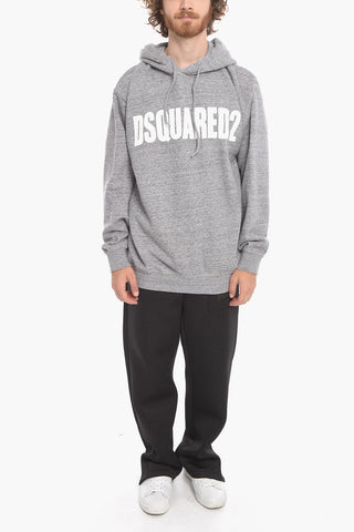 Felpa Hoodie con Stampa Logo