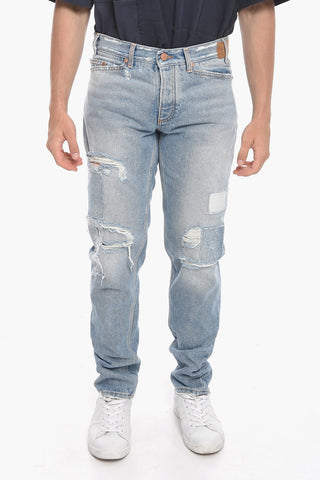 Light Wash MALIBU Distressed Denims 16cm