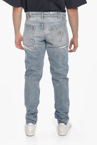 Light Wash MALIBU Distressed Denims 16cm