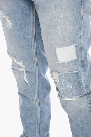 Light Wash MALIBU Distressed Denims 16cm