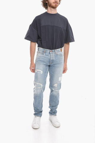 Light Wash MALIBU Distressed Denims 16cm