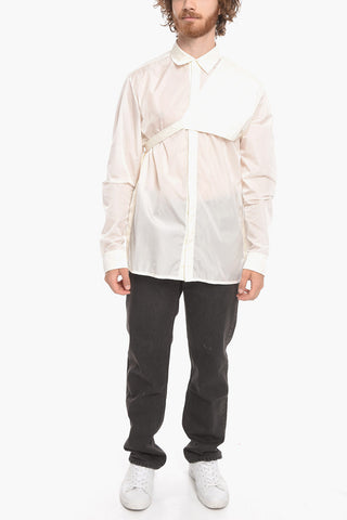 Camicia in Nylon HARNESS con Dettaglio Removibile