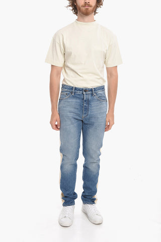 5 Pocket Denims with Side Contrasting Bands 18cm