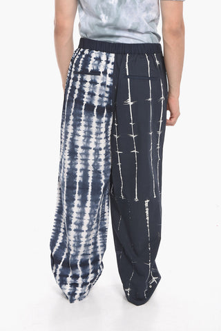 Tie Dye SHIBORI Cotton Pants