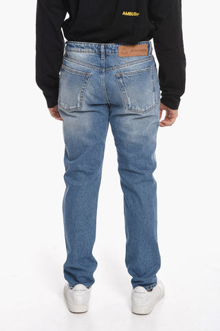 MONCLER 8 X PALM ANGELS Regular Fit Denims with Patches 18cm