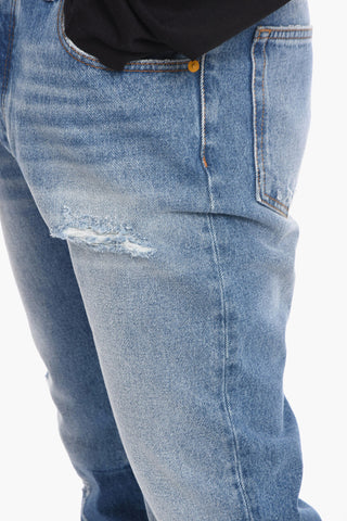 MONCLER 8 X PALM ANGELS Regular Fit Denims with Patches 18cm