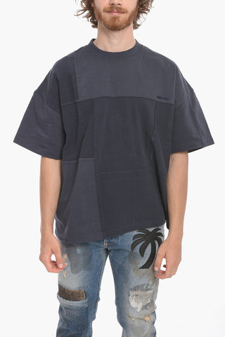 T-Shirt Oversized PATCHWORK in Cotone