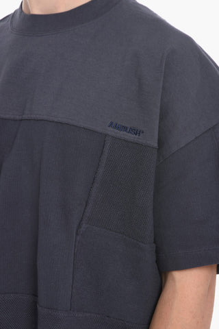 T-Shirt Oversized PATCHWORK in Cotone