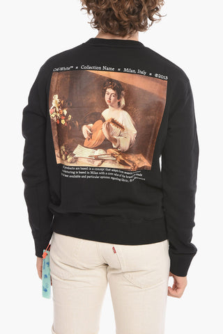 Crew Neck CARAVAGGIO LUTE Printed Sweatshirt