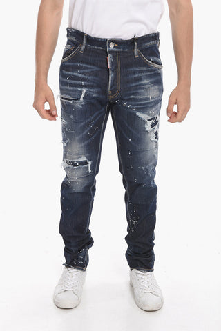 DENIM DEPT Distressed COOL GUY FIT Denims 17cm