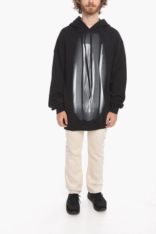 Oversized Hoodie sweatshirt with Laces Deatiling