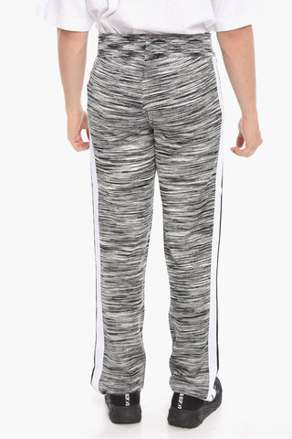 MISSONI Knitted Track Pants with Side Contrasting Bands