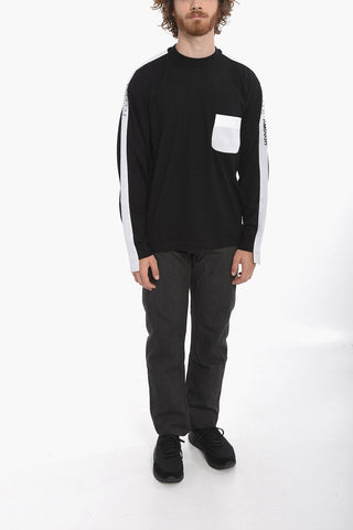 Maglia in Misto Lana TAPED con Taschino