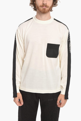 Maglia in Misto Lana TAPED con Taschino