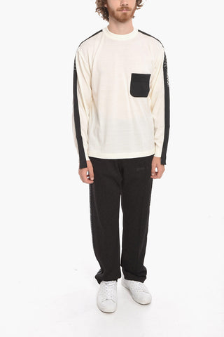 Maglia in Misto Lana TAPED con Taschino