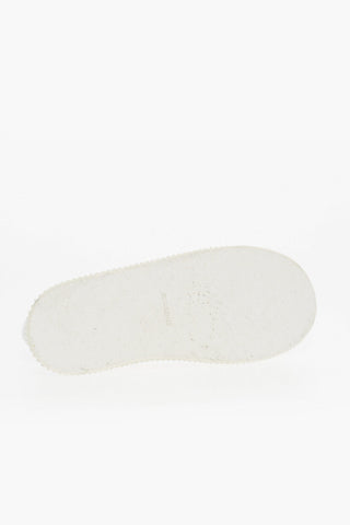 Low-top Fabric Sneakers With Platform Sole